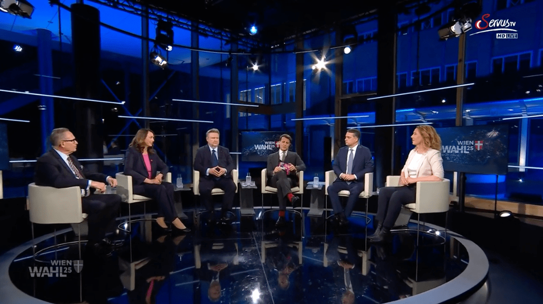 Viyana Seçimlerine Doğru İlk Büyük Tartışma: Servus TV’de Nepp ve Mahrer Gerilimi, Arapović Öne Çıktı