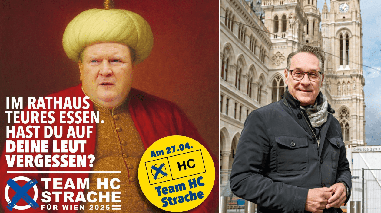 Strache’den Viyana Başkanı Ludwig’e “Sultan” Benzetmesi! Seçim Kampanyasını Başlattı