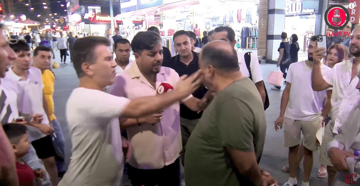 Sokak Röportajında Atatürk’e “Ermeni” Diyen Adam, Şaplağı Yedi!