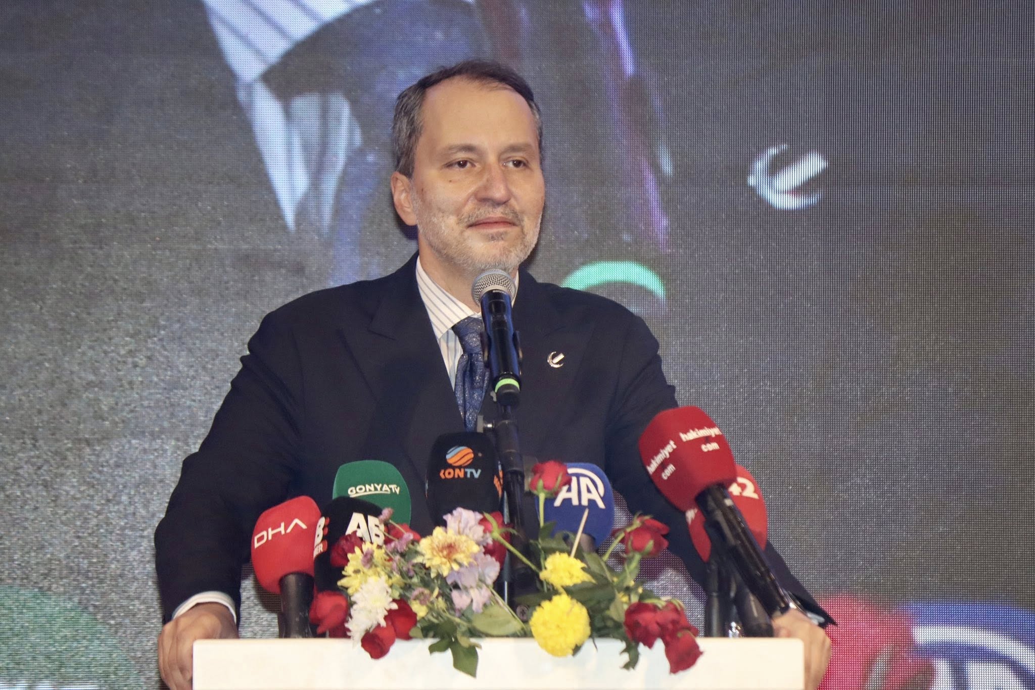 Mücahit Fatih Erbakan, Milli Görüş’ün Kalesi Konya’da 500 Araçlık Büyük Konvoyla Karşılandı