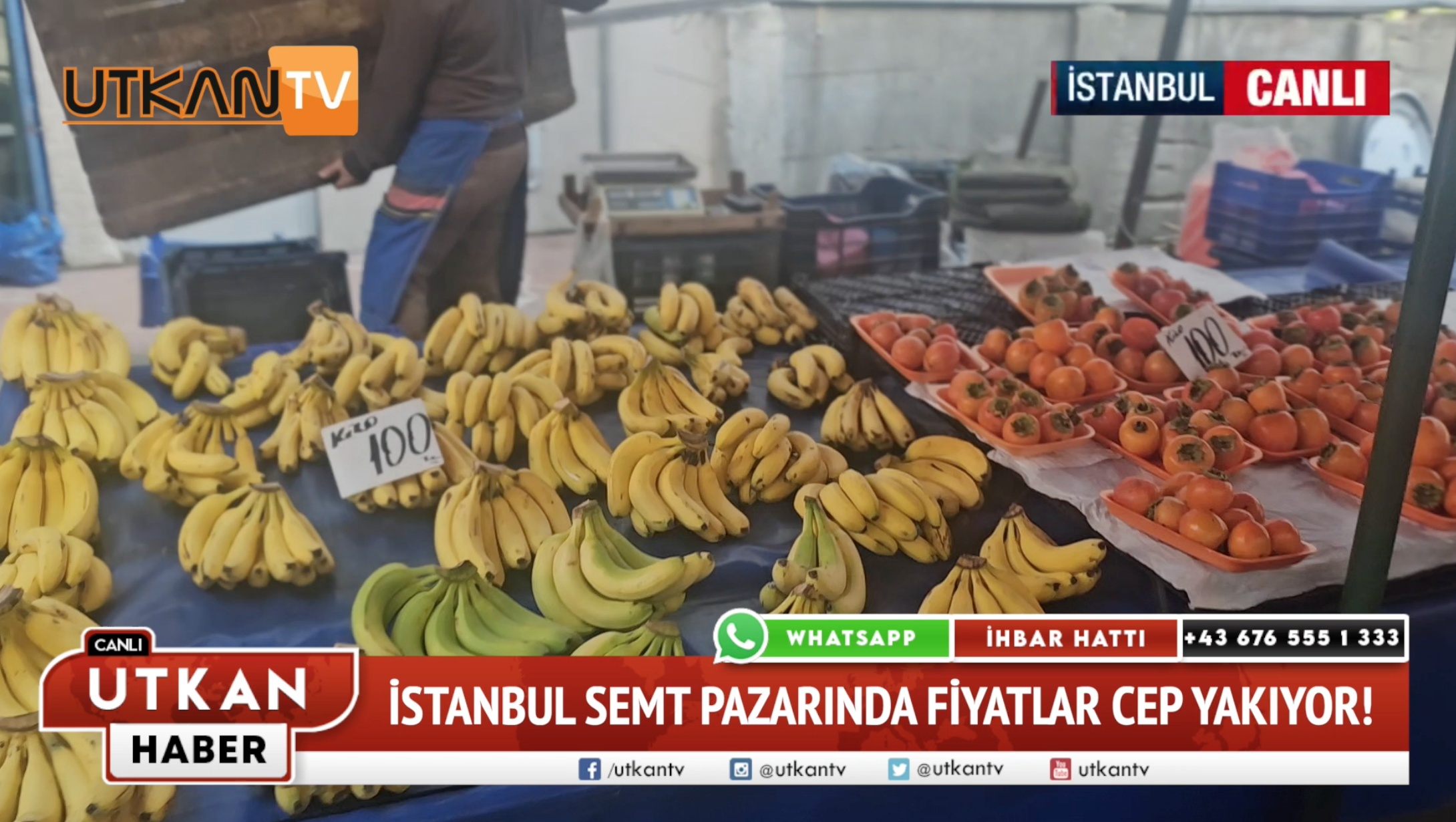 İstanbul Pendik Semt Pazarında Fiyatlar Cep Yaktı: Meyve ve Sebzede Rekor Artış