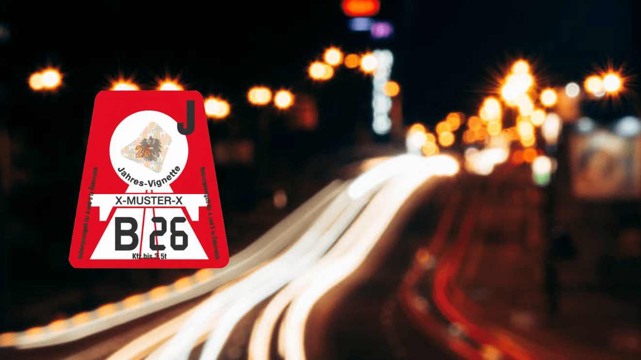 Avusturya’da Otoyol Etiketlerinde Yeni Dönem: 2027’den İtibaren Sadece Dijital, 2026 Etiketi “Ateş Kırmızısı” ve 106,80 Euro