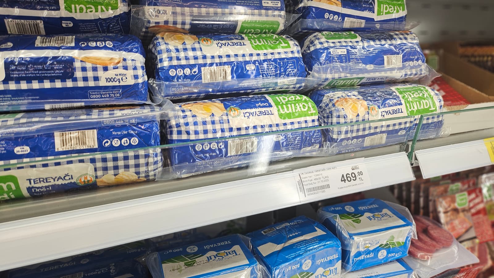 Tereyağı Fiyatlarında Çarpıcı Tablo: Türkiye’de 1 Kilo, Almanya’da 2 Kilo!