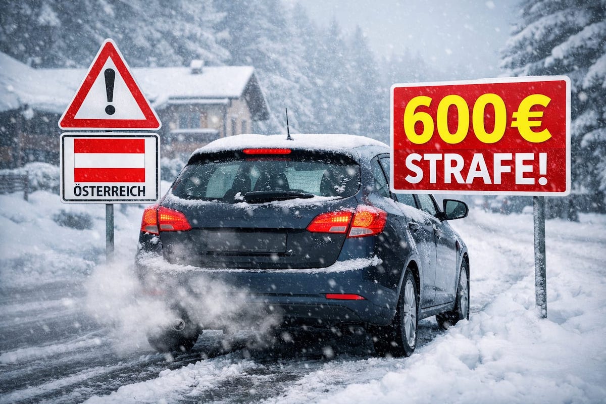 Aman Dikkat! Avusturya’da Araba Dururken Motoru Çalışır Halde Bırakmanın Bedeli Ağır: 600 Euro Ceza