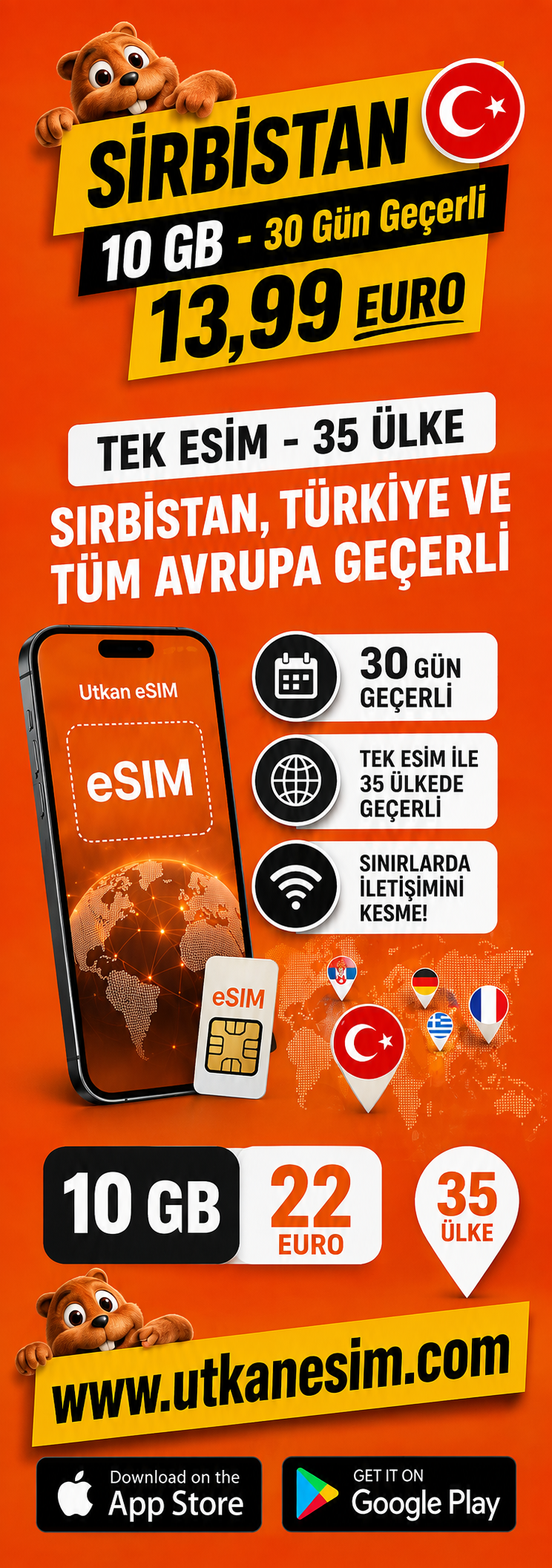 Utkan eSIM