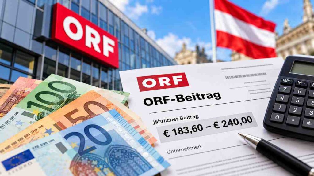 Avusturya’da ORF ücretinde flaş gelişme: Yıllık 183,60 ile 240 Euro arasında!
